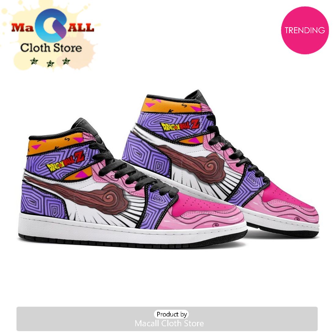 Master Roshi Dragon Ball Z Air Jordan 1 High Top Shoes
