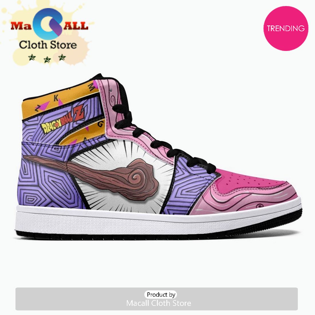 Master Roshi Dragon Ball Z JD1 High Top Shoes