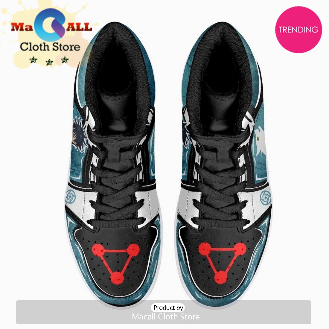 Megumi Fushiguro Divine Sorcery Fight JD1 High Top Shoes