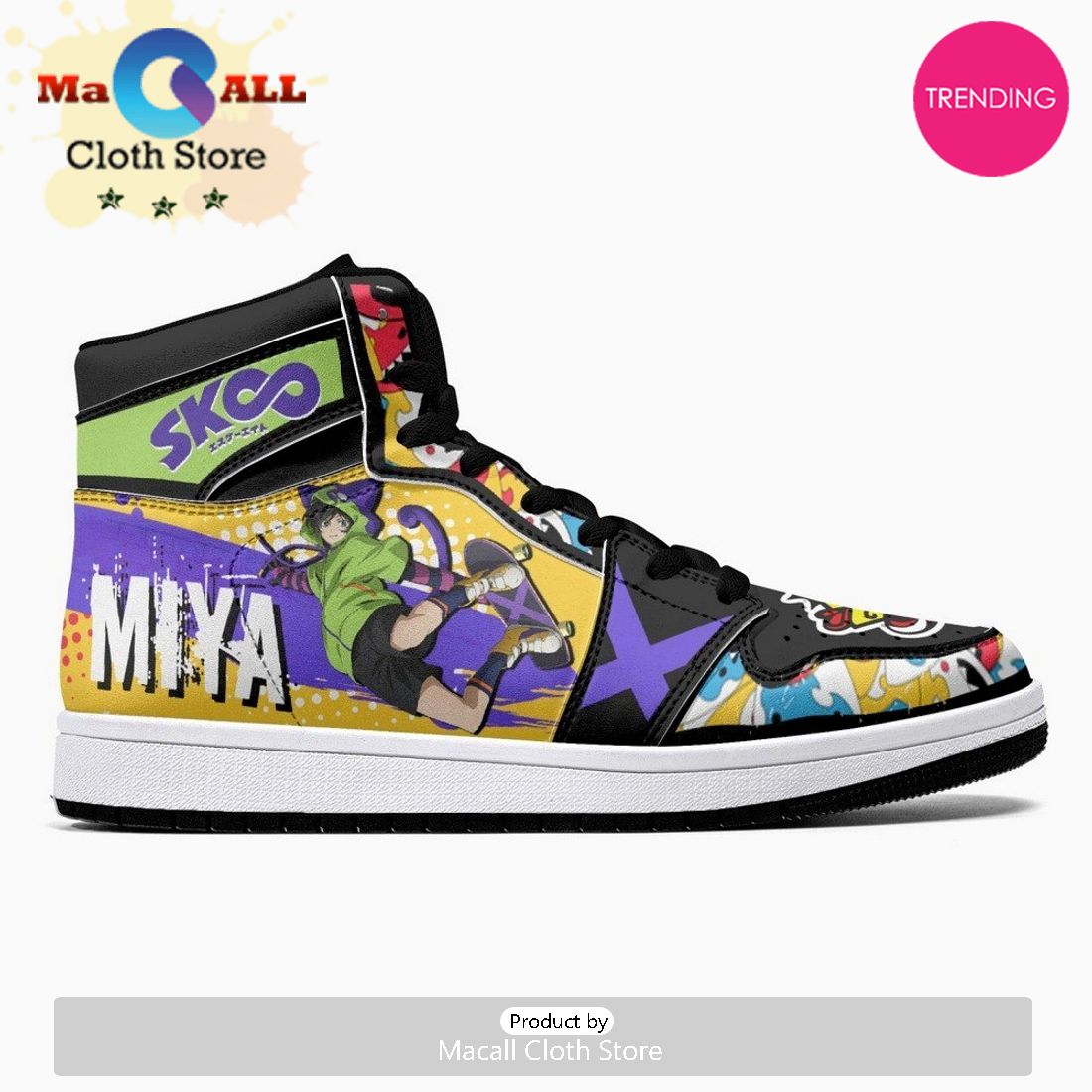 Miya Chinen Sk8 The Infinity JD1 High Top Shoes