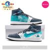 Monokuma Danganronpa Air Jordan 1 High Top Shoes