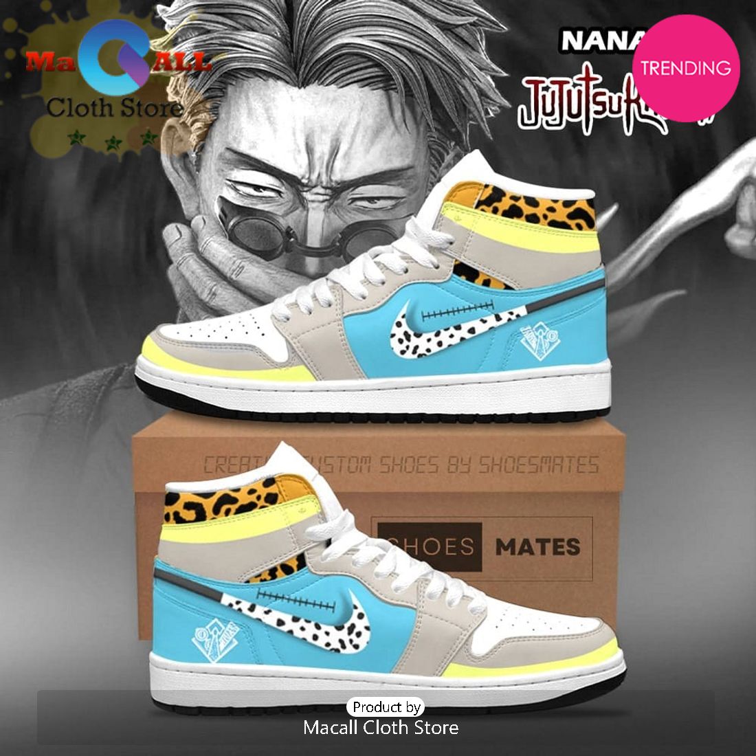 Nanami Air Jordan 1 High Top Shoes