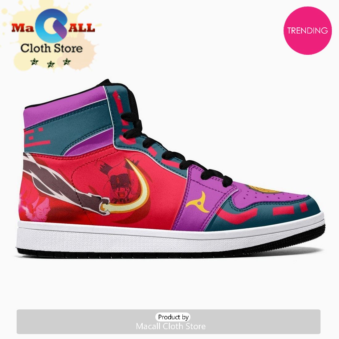 Ninja Boruto Momoshiki JD1 High Top Shoes