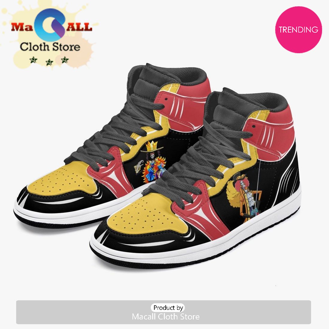 One Piece Brook AJ1 High Top Shoes
