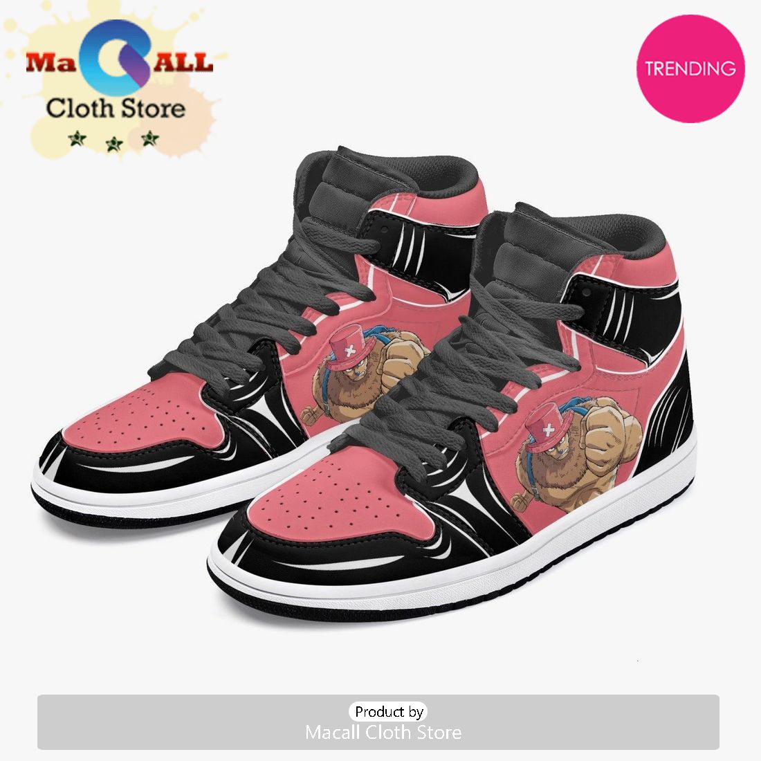 One Piece Tony Chopper AJ1 High Top Shoes