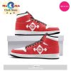 Power Rangers Black Air Jordan 1 High Top Shoes