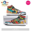 Red Cloud Ninja Air Jordan 1 High Top Shoes