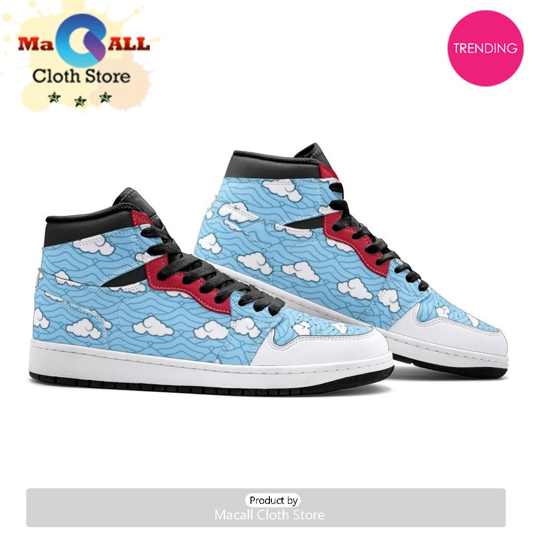 Sakonji Urokodaki Demon Slayer Air Jordan 1 High Top Shoes