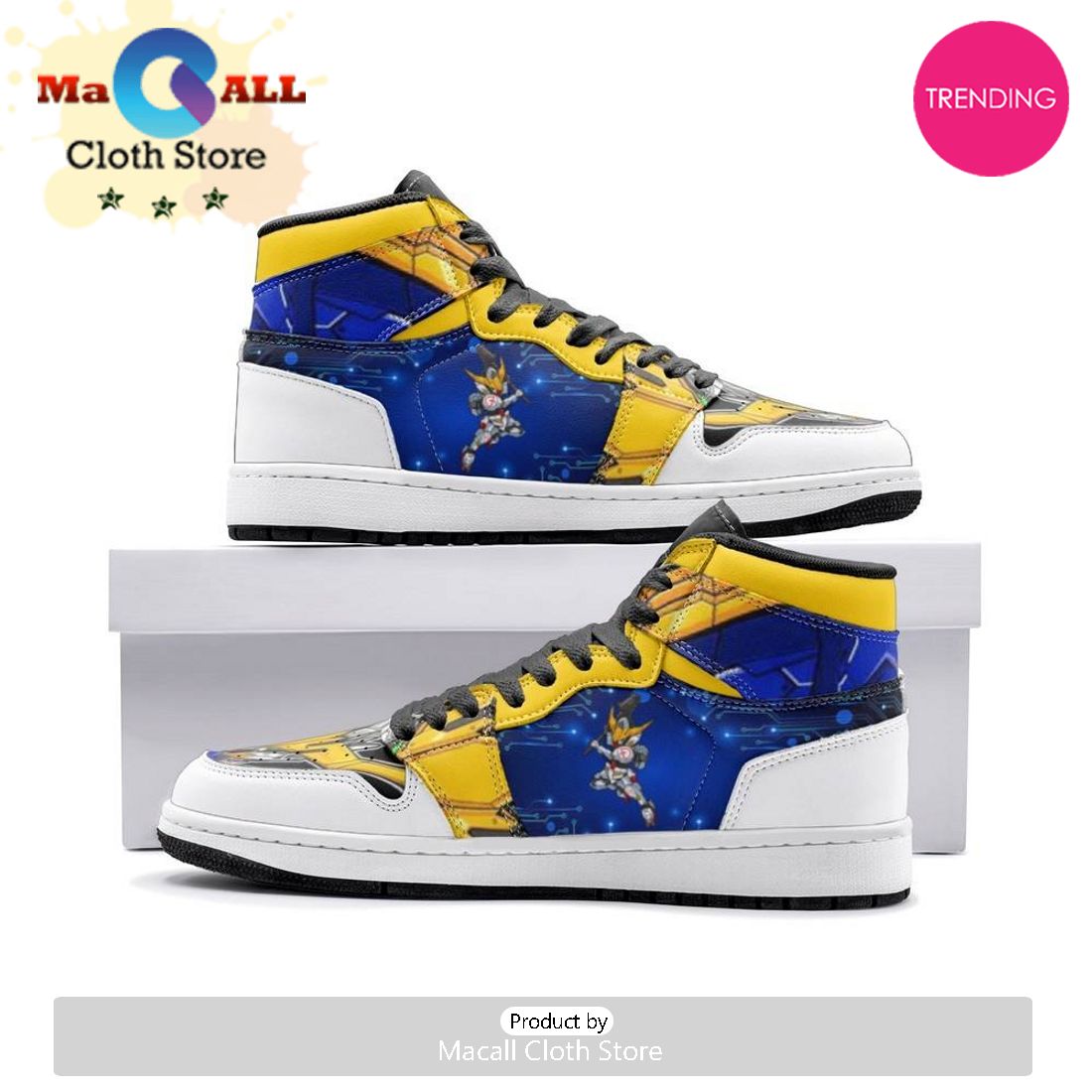 Sd Barbatos Gundam Air Jordan 1 High Top Shoes