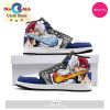 Shoto Todoroki My Hero Air Jordan 1 High Top Shoes