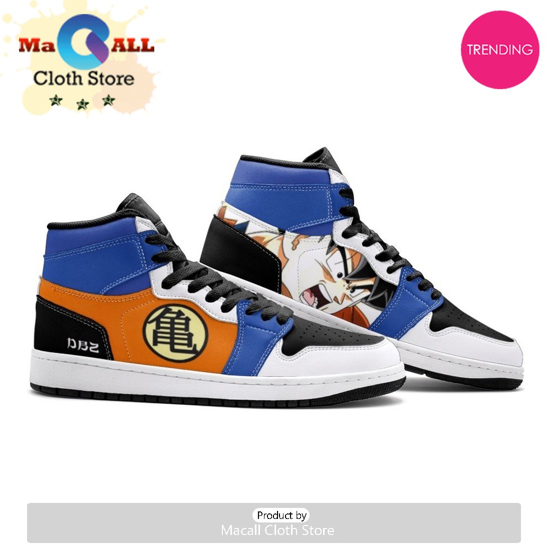 Son Goku Dragonball Z Air Jordan 1 High Top Shoes