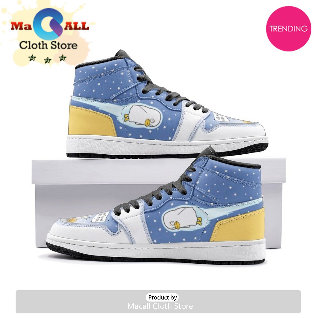 Stars And Elizabeth Gintama Air Jordan 1 High Top Shoes