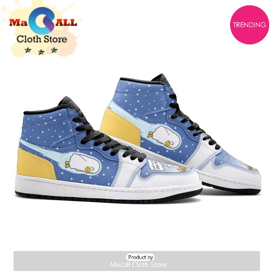 Stars And Elizabeth Gintama Air Jordan 1 High Top Shoes