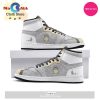 Totoro Pattern My Neighbor Totoro Air Jordan 1 High Top Shoes