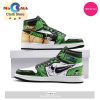 Zoro And Luffy One Piece Air Jordan 1 High Top Shoes