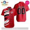 Custom NHL Chicago Blackhawks Special Design Button Shirt