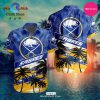 NHL Buffalo Sabres Premium Hawaiian Design Button Shirt