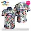 NHL Columbus Blue Jackets Special Hawaiian Design Button Shirt