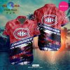 NHL Montreal Canadiens Premium Hawaiian Design Button Shirt