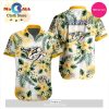 NHL Nashville Predators Special Hawaiian Design Button Shirt