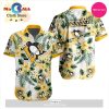 NHL Columbus Blue Jackets Premium Hawaiian Design Button Shirt