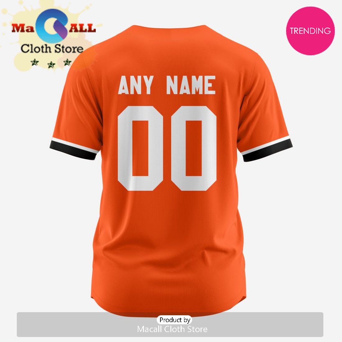 NHL Philadelphia Flyers Custom Baseball Jersey Design