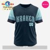 NHL San Jose Sharks Custom Baseball Jersey Design