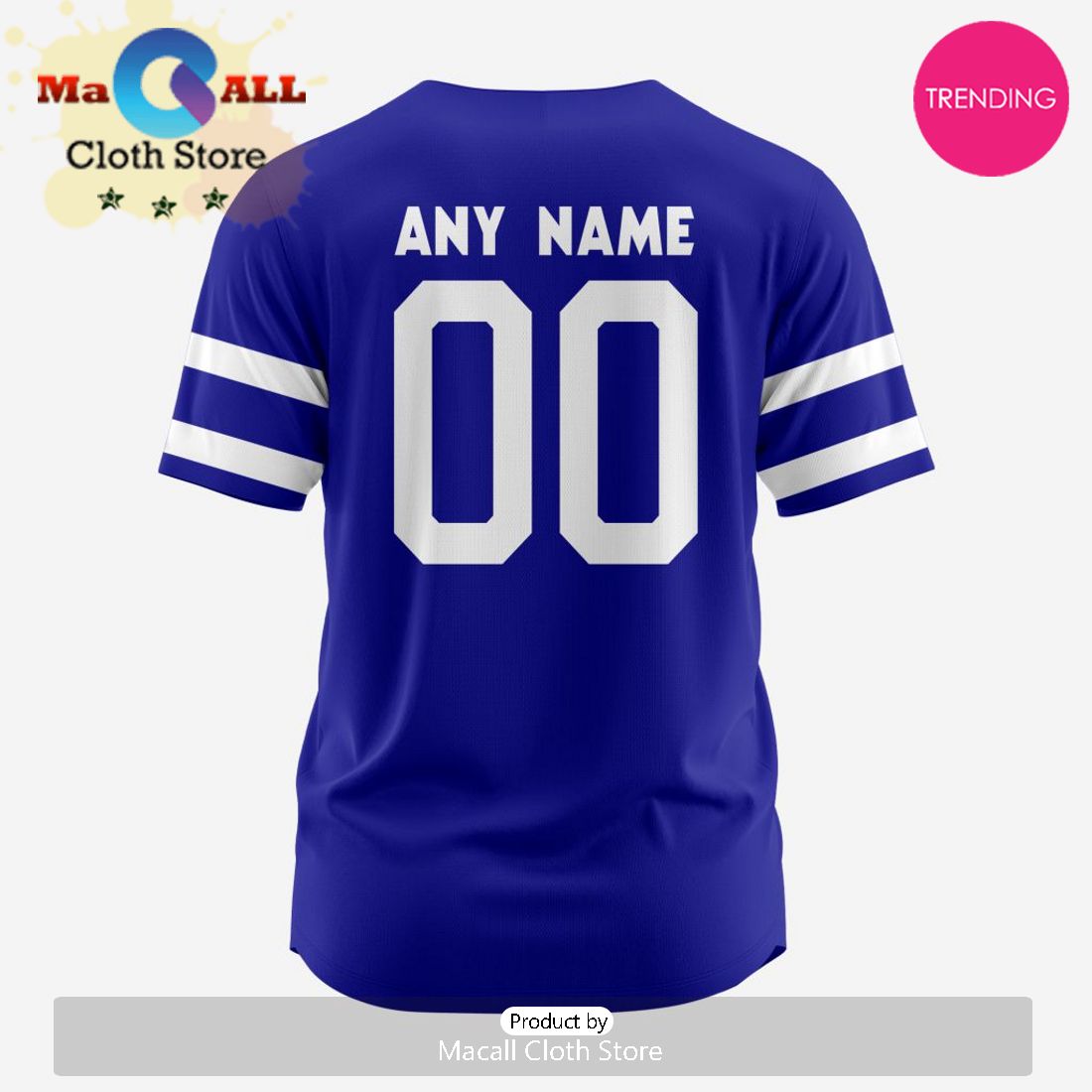 NHL Toronto Maple Leafs Custom Baseball Jersey Design