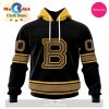 NHL Boston Bruins Special Two-tone Design 3D Hoodie