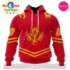 NHL Calgary Flames Special Whiteout Design 3D Hoodie