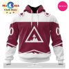 NHL Colorado Avalanche Special Blackout Design 3D Hoodie