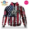 NHL Columbus Blue Jackets Special Whiteout Design 3D Hoodie