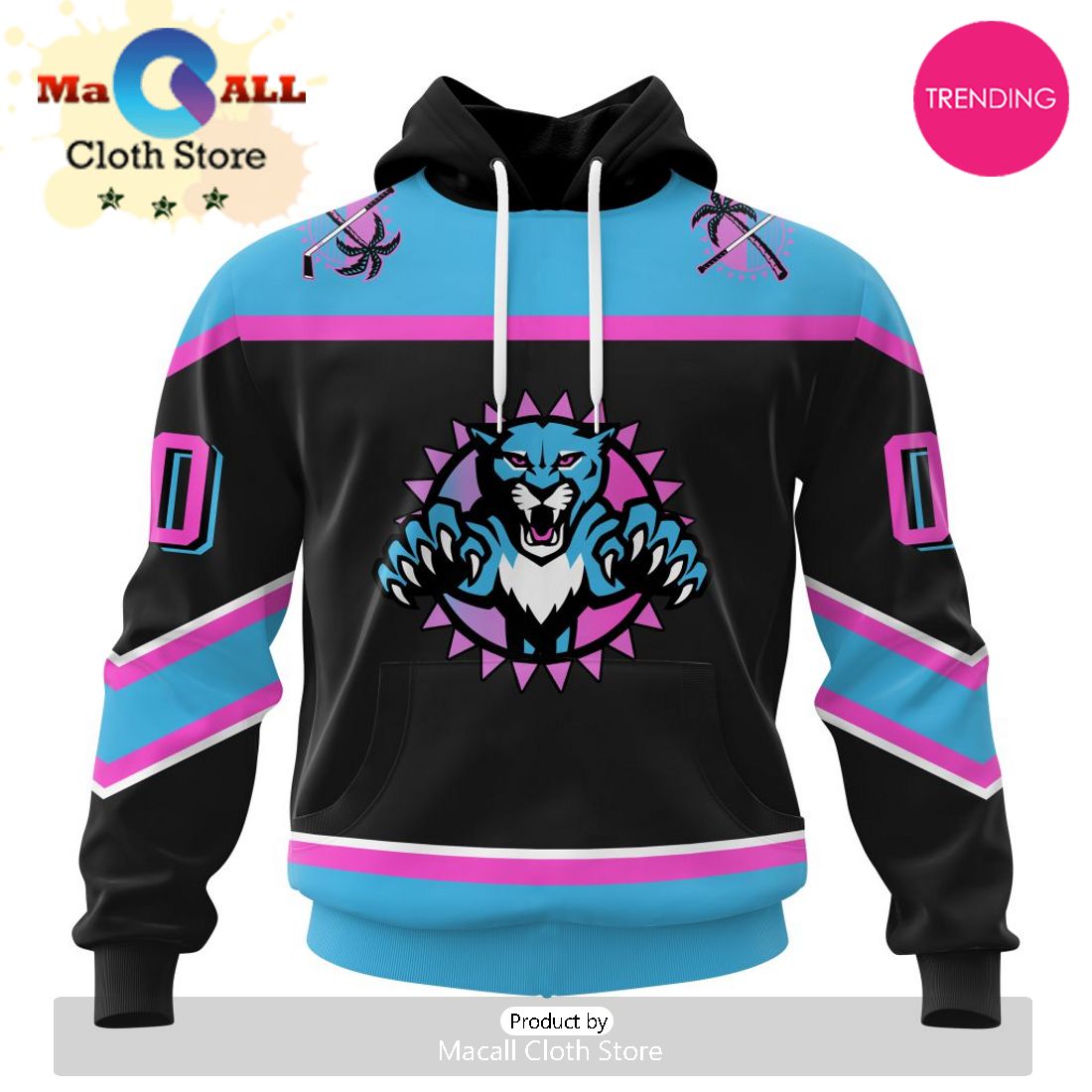 NHL Florida Panthers Personalized Alternate Concepts Kits 3D Hoodie