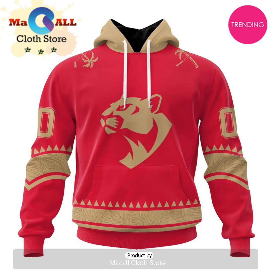 NHL Florida Panthers Special Two-tone Design 3D Hoodie