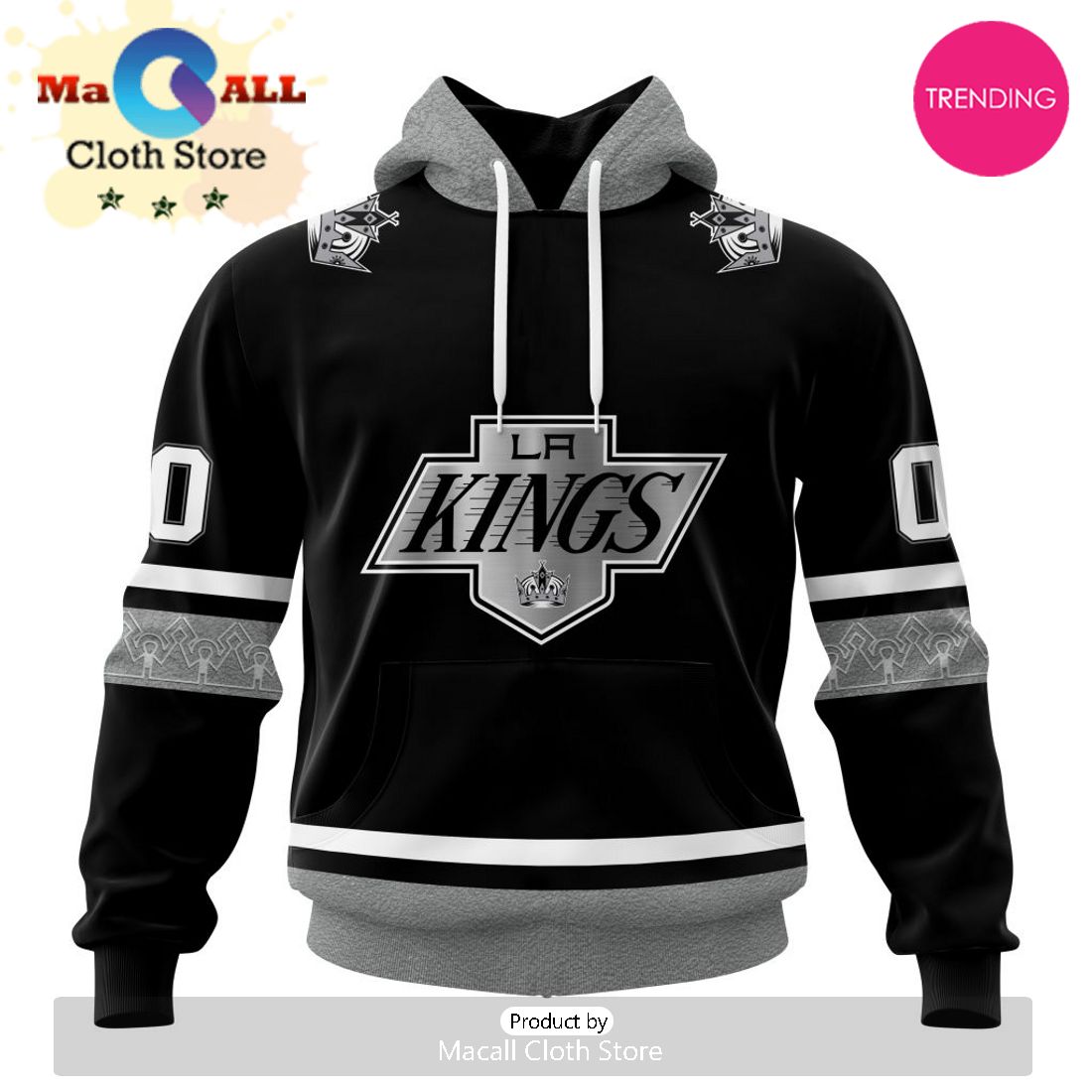 NHL Los Angeles Kings Personalized Alternate Concepts Kits 3D Hoodie