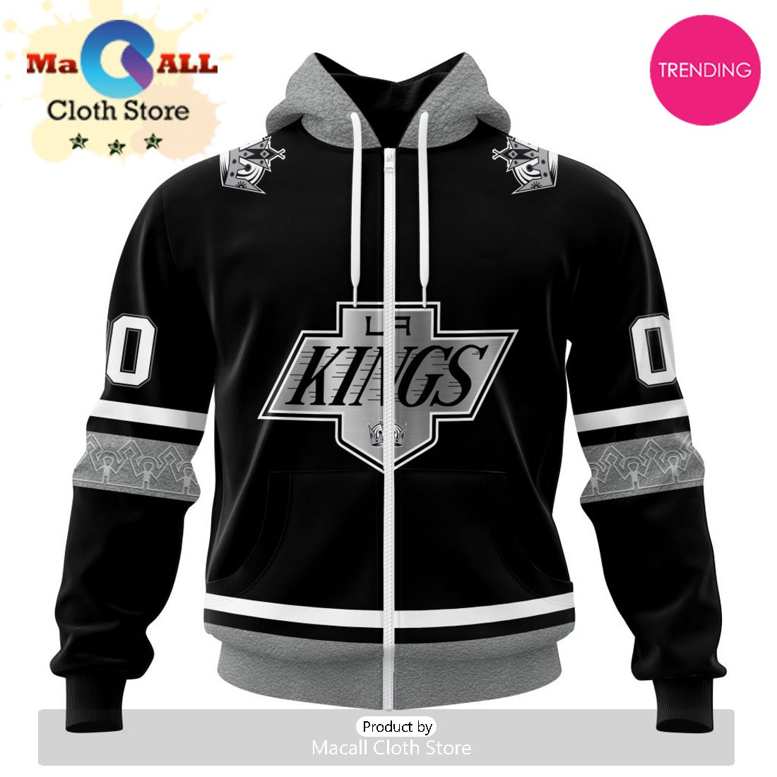 NHL Los Angeles Kings Personalized Alternate Concepts Kits 3D Hoodie