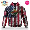 NHL Minnesota Wild Special Blackout Design 3D Hoodie