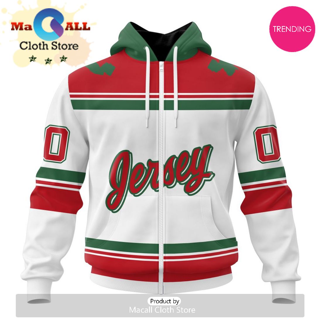 NHL New Jersey Devils Personalized Alternate Concepts Kits 3D Hoodie