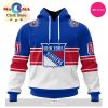 NHL New York Rangers Special Blackout Design 3D Hoodie