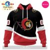 NHL Carolina Hurricanes Special Blackout Design 3D Hoodie