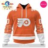 NHL Philadelphia Flyers Special Whiteout Design 3D Hoodie