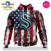 NHL Seattle Kraken Personalized Alternate Concepts Kits 3D Hoodie