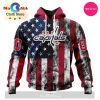 NHL Washington Capitals Special Whiteout Design 3D Hoodie