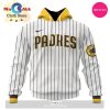 San Diego Padres Custom MLB 2024 Road Kits Hoodie 3D