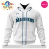 Seattle Mariners Custom MLB 2024 Road Kits Hoodie 3D