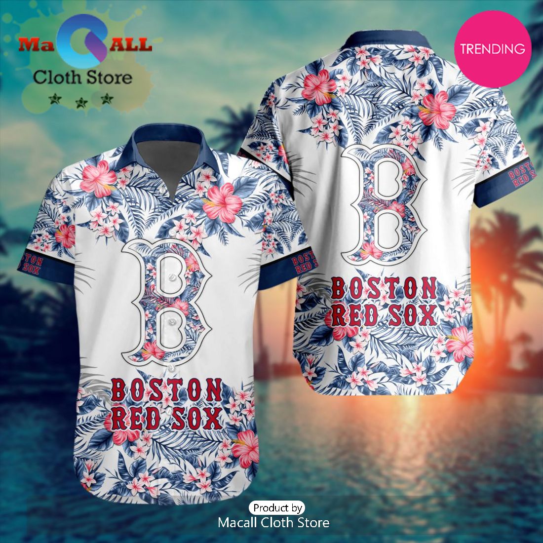 Boston Red Sox MLB Special Hawaiian Shirts And Shorts