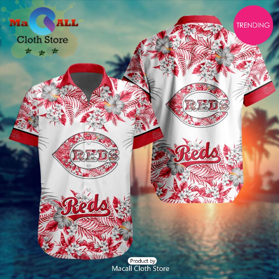 Cincinnati Reds MLB Special Hawaiian Shirts And Shorts