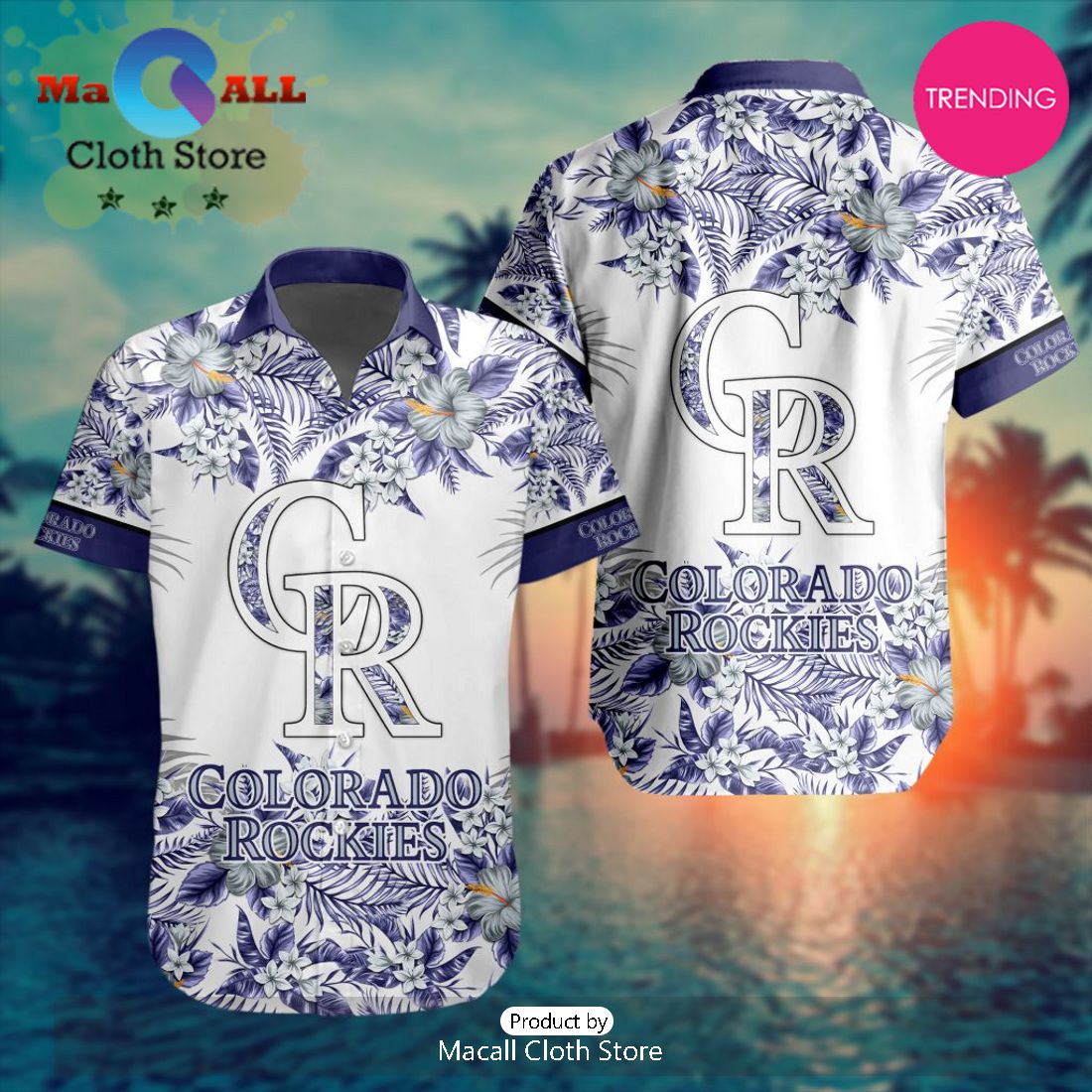 Colorado Rockies MLB Special Hawaiian Shirts And Shorts