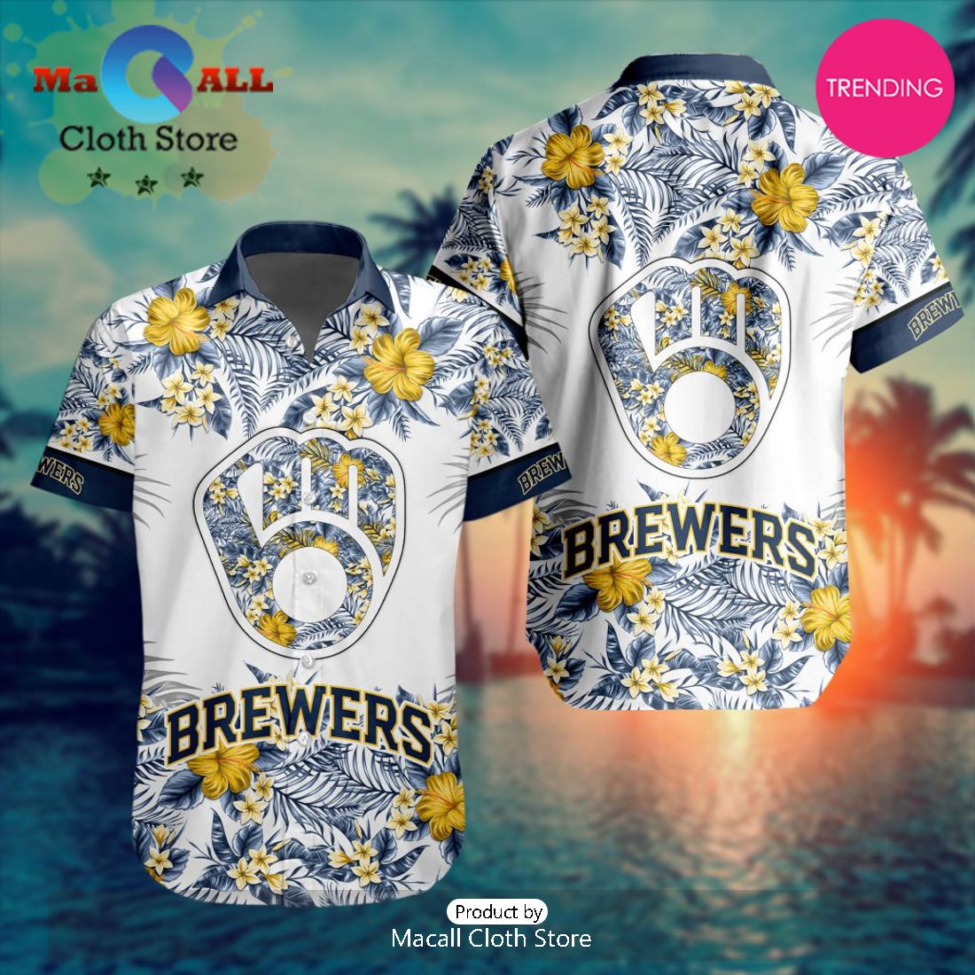 Milwaukee Brewers MLB Special Hawaiian Shirts And Shorts