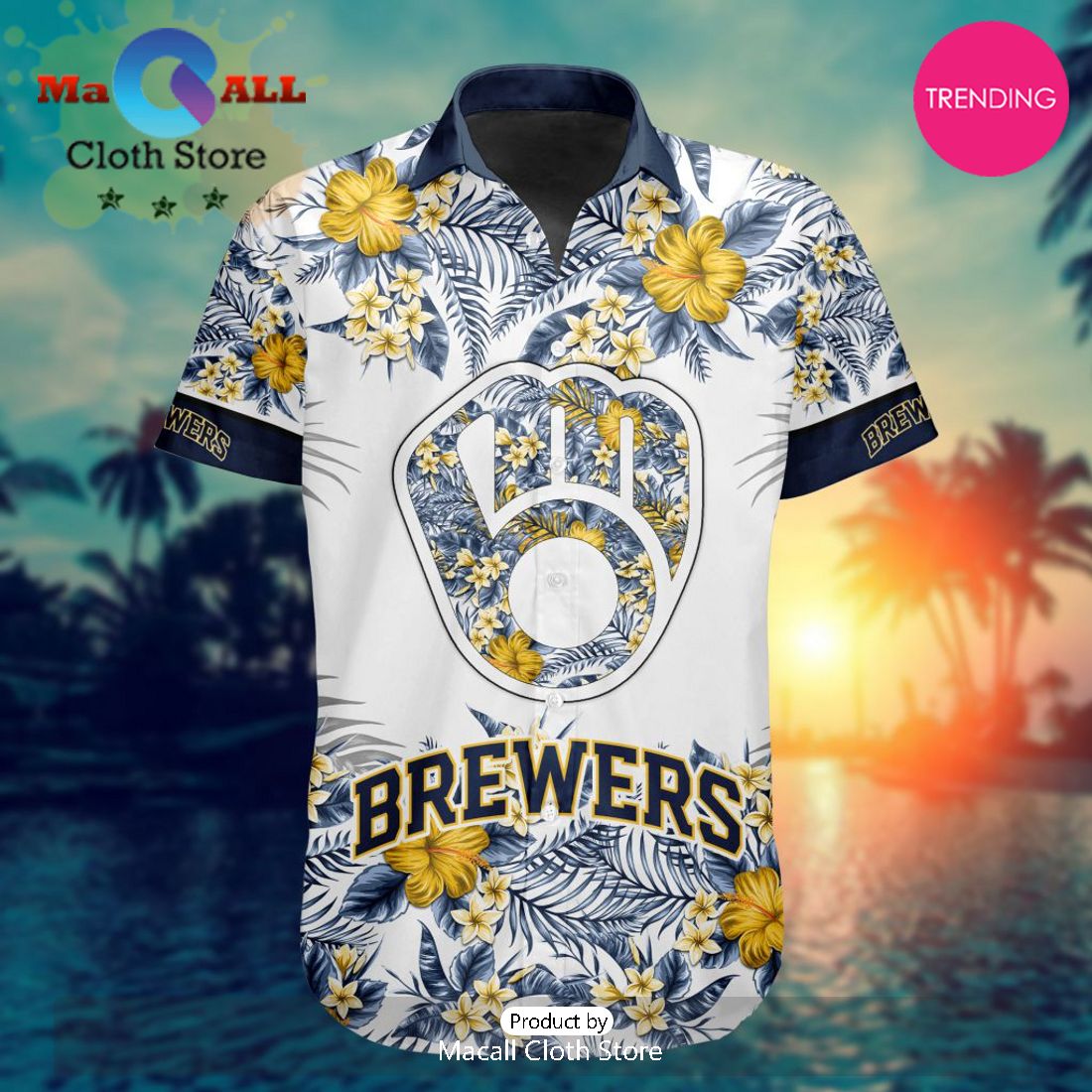 Milwaukee Brewers MLB Special Hawaiian Shirts And Shorts